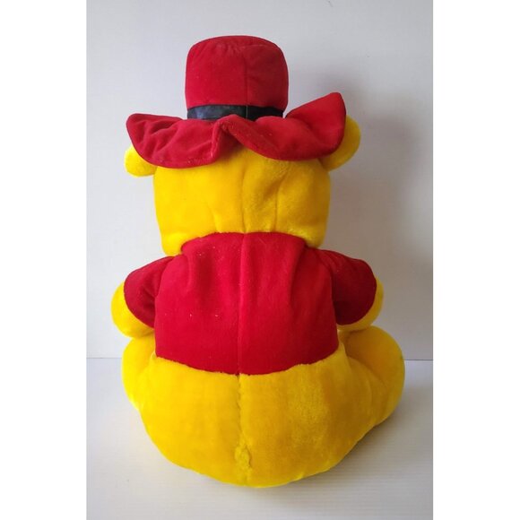 DISNEY WINNIE THE POOH COWBOY PLUSH STUFFED LARGE 22" NWOT - Picture 4 of 5